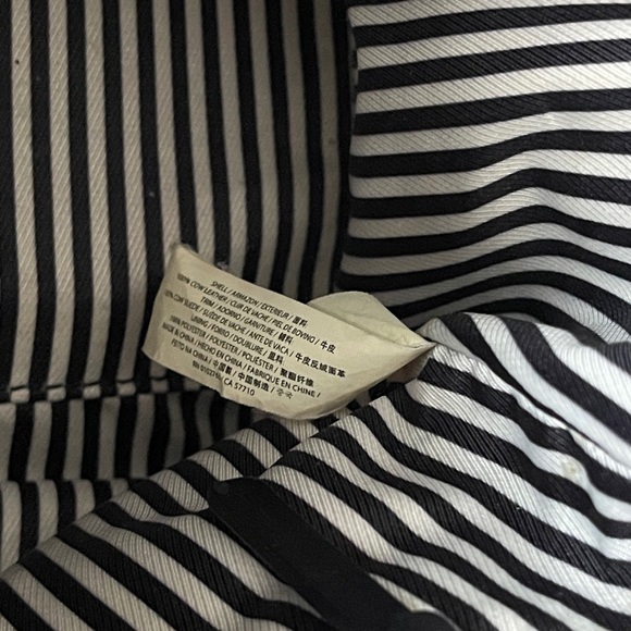 Kate Spade Black/Brown Leather and Suede Zip Satchel handbag - Picture 8 of 13